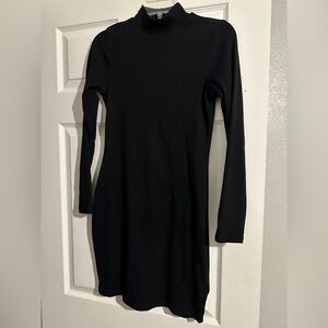 Old Navy Classic Black Long Sleeve Dress